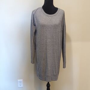 Lucky Brand Gray Long Sleeve Dress